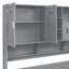 Lit de jour en bois avec tiroirs, armoire et tablette tout-en-un-648068097-648068098