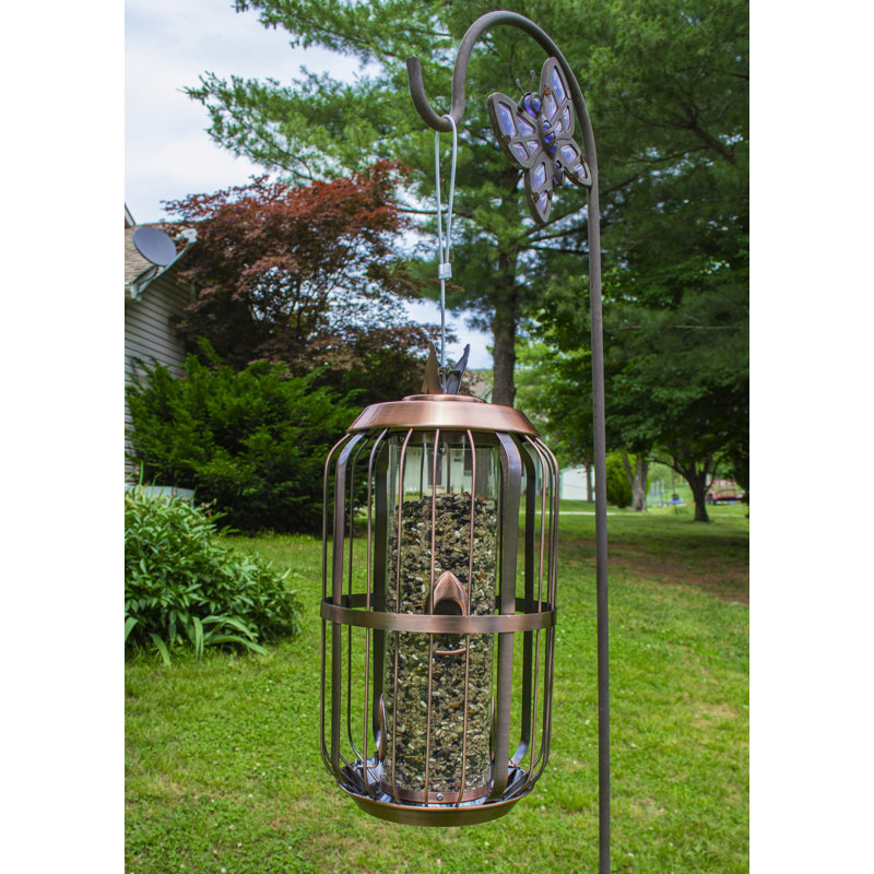 Mangeoire décorative pour oiseaux