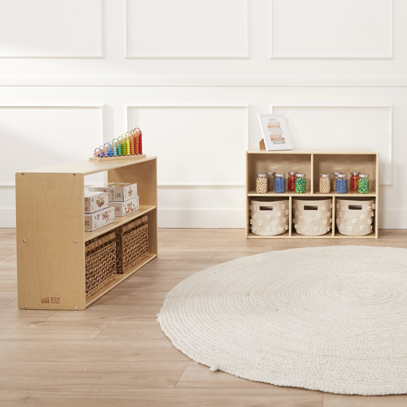 Armoire de rangement ECR4Kids Streamline, L 36 po x P 12 po x H 24 po, Naturel
