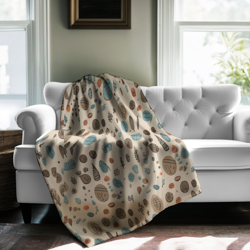 Boho Design - couverture 1 pièce, L 80 po x l 60 po
