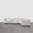 5-Piece Wall-hugger Power Reclining Sectionnal with Console-595504325-595504346