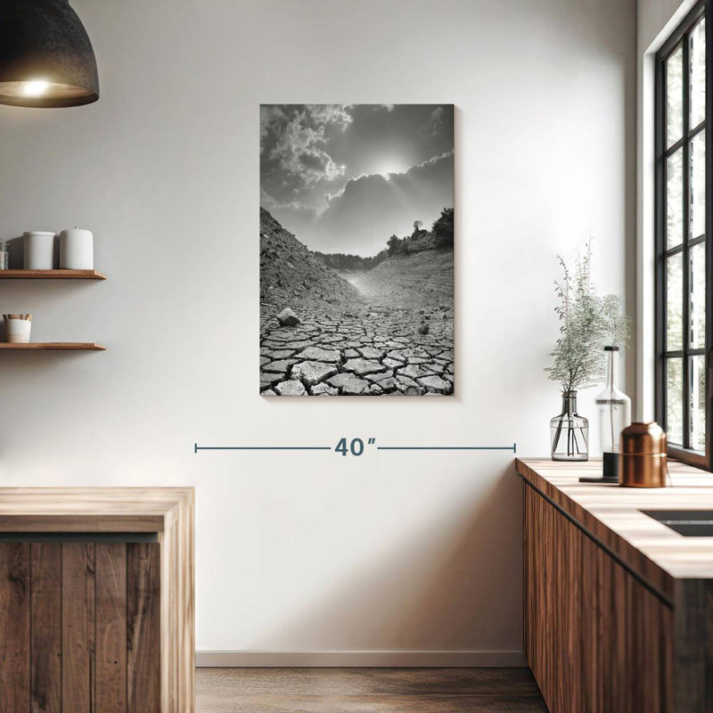 Alvord Dry River, H 36 po x l 24 po