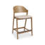 Upholstered Bar Stool with Solid Wood Frame-1532962864-1532962867