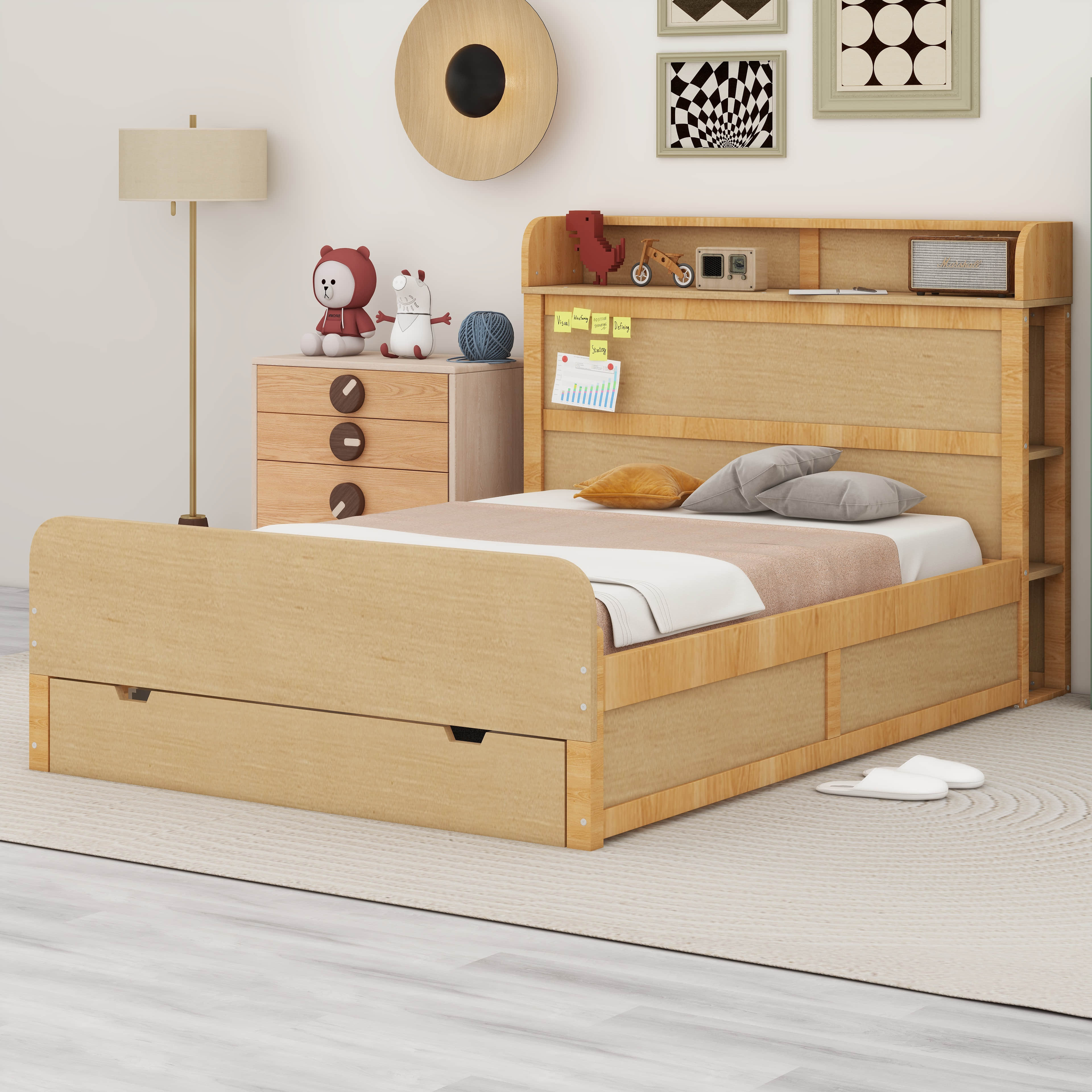 Red Barrel Studio® Thane Panel Storage Bed | Wayfair