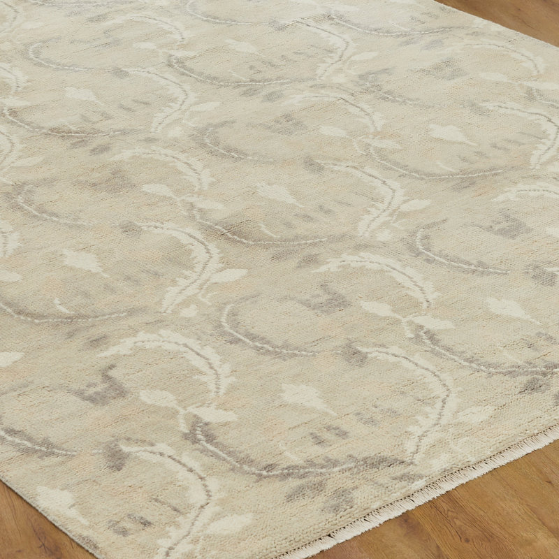 Verona Hand Knotted Wool Area Rug, Rectangle 8' x 10'