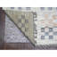 Tapis marocain en mousseline de soie 8 pi 1 po x 10 pi 5 po, tissage marocain avec couleurs douces et équilibrées, noué à la main, laine douce, ton sur ton, velours texturé, tapis oriental