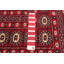 Tapis unique en laine noué à la main 8 pi x 9 pi 4 po nouvel âge Borrello