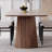 Durable Rock Slab Multi-layered Solid Wood Table-829605974