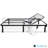 Adjustable Head Position Queen Bed Foundation, 850Lbs Capacity, Strong Steel Construction, Black, No Box Spring Base With Functionality, 850Lb Steel, Required-1800268469