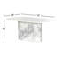 Oranda Oval Marble Dining Table-1222650118