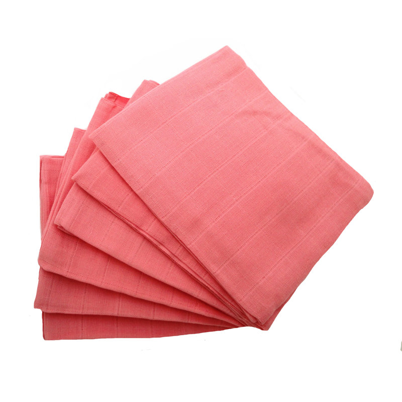 Norma Cotton Baby Blanket, Pink