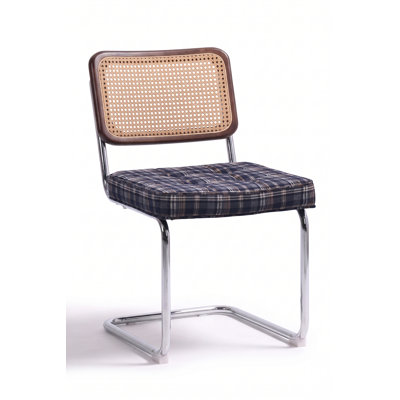 Villatoro Plaid Dining Chair 2Pc Set