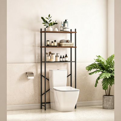 Freestanding Over the Toilet Storage