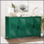 Armoire d'appoint Mid-Century moderne à 4 portes, parfaite pour le rangement et la décoration élégante dans plusieurs pièces