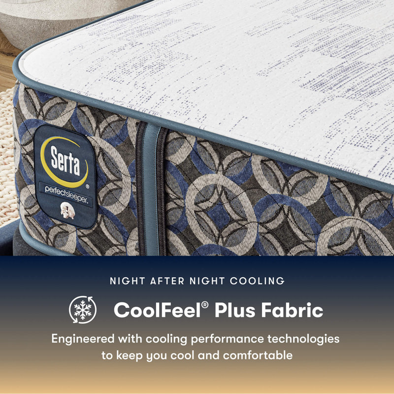 Matelas hybride moelleux 14,5 po Perfect Sleeper Garden Bliss, Très grand lit