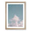 White Clouds Reaching Upwards - Framed Print-55612533-55612537