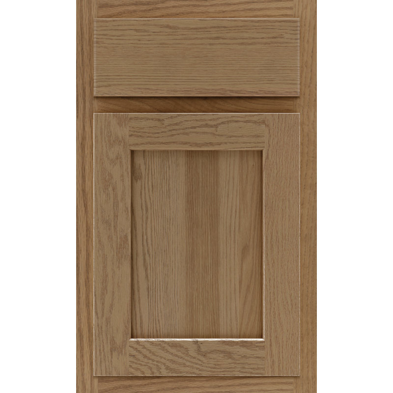 Échantillon de porte Dwelling Claredon, Sentier de bord de mer, Hickory rustique
