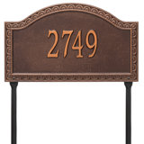 Penhurst Personalized Grade 1-Line Lawn Address Sign