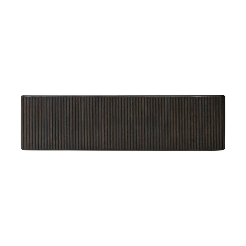 Leo 80'' W Console Table, Black