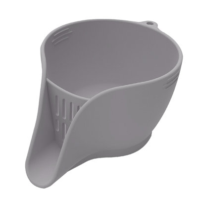 Panier de drainage en silicone multifonctionnel avec bec de drainage