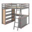Lit mezzanine double avec tablettes et bureau-1508724948