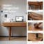 Bureau d'écriture 59 "en bois massif avec tiroirs 59" Modern Office