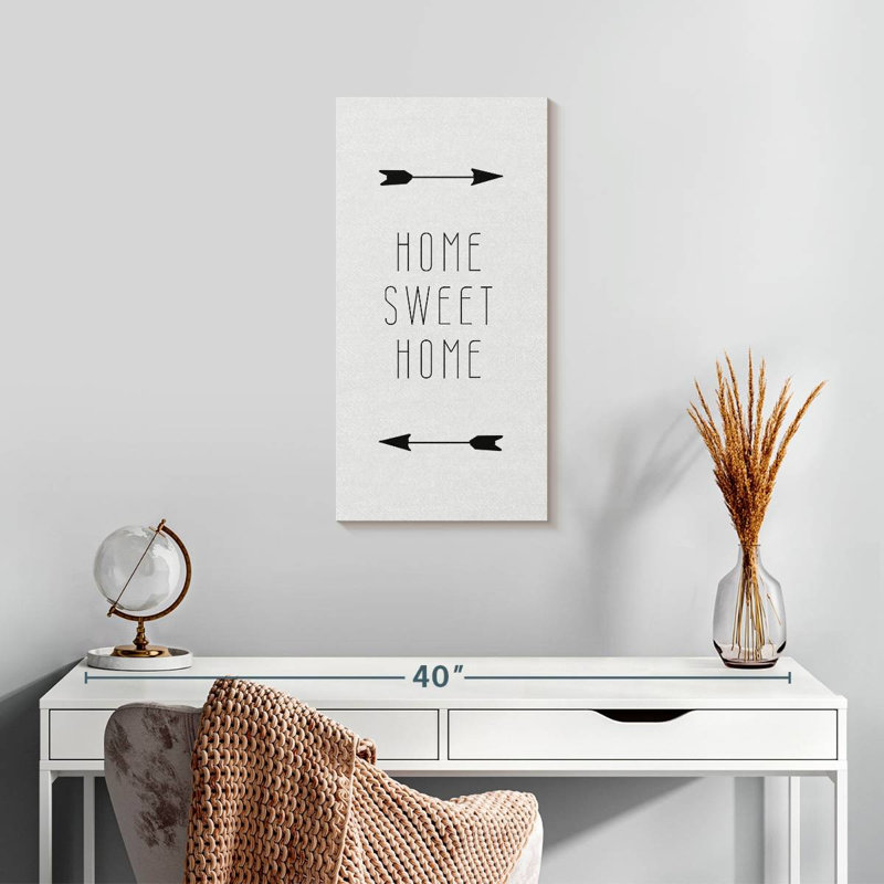 Plaque murale Home Sweet Home Family, H 24 po x l 12 po