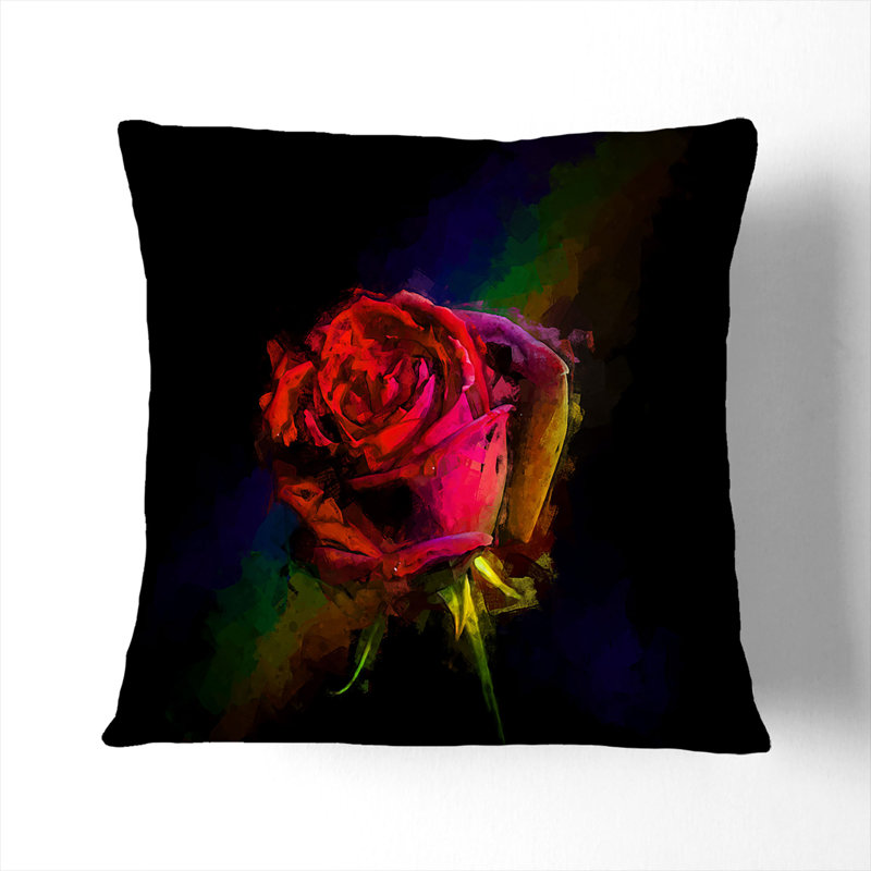 Square Cushion, White, 40cm H x 40cm W x 15cm D