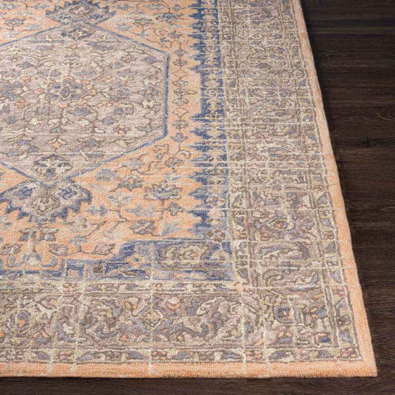 Domenica Wool Oriental Indoor Rug, Rectangle 2' x 3'
