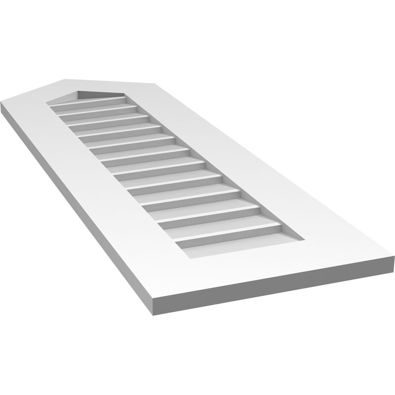 Ventilateur à pignon en uréthane non-fonctionnel Signature, H 42 po x l 14 po x P 1 po