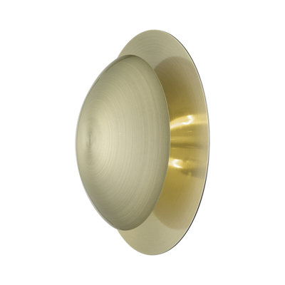 Rocher Steel Semi-Flush Sconce/Wall Sconce