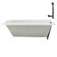 Baignoire de trempage en acrylique 66 po. X 34 po. Drain inclus-97545249