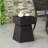 Side Table With Exceptional Pedestal Shape