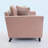 46.9" Oversized Armchair, Chenille Fabric, Comfy Chair And A Half Single Sofa With Pillow-964036401