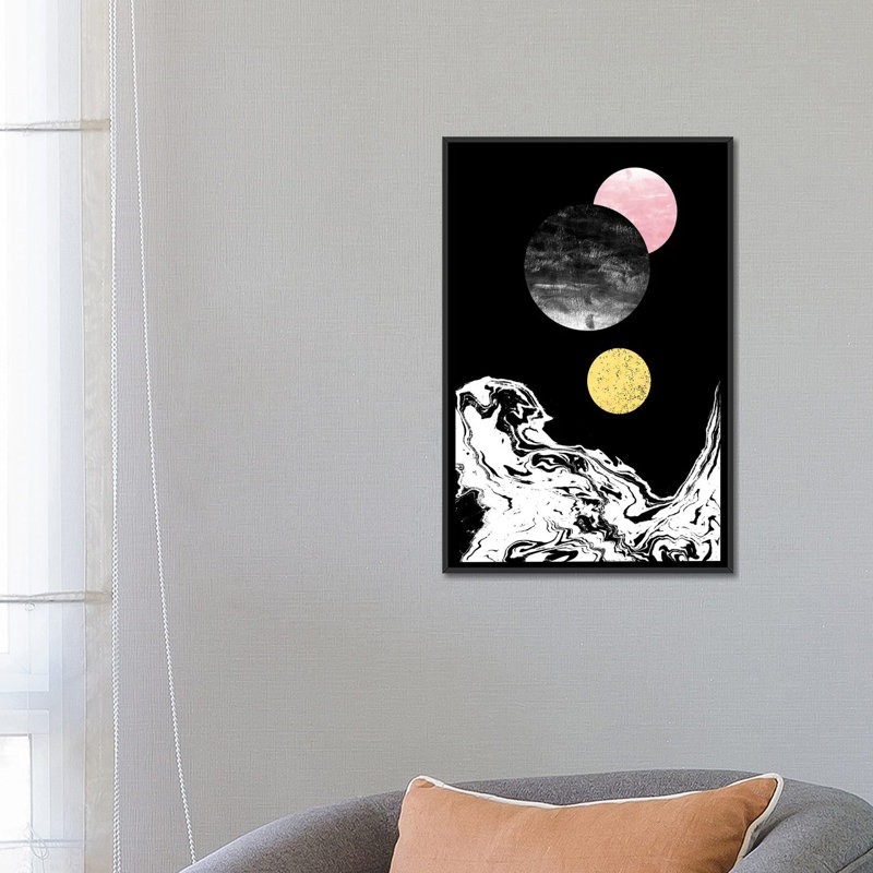 « starla », reproduction d’art sur toile, H 26 po x l 18 po x P 1,5 po, Toile avec cadre noir