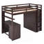 Lit mezzanine avec tiroirs, bureau et armoire-espresso-298807694