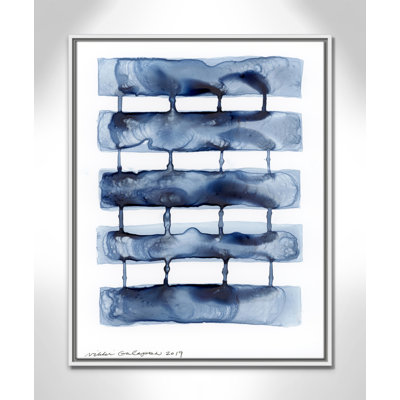 Stitched Together I by Nikki Galapon - Solid Wood Rectangle Print Single Piece Item on Canvas
