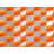 Orange / argenté