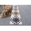 Tapis turc rétro bleu Anatolian: idéal pour les escaliers et les couloirs - style Herki