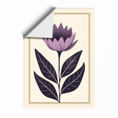 Purple Crown Botanical - Framed Print
