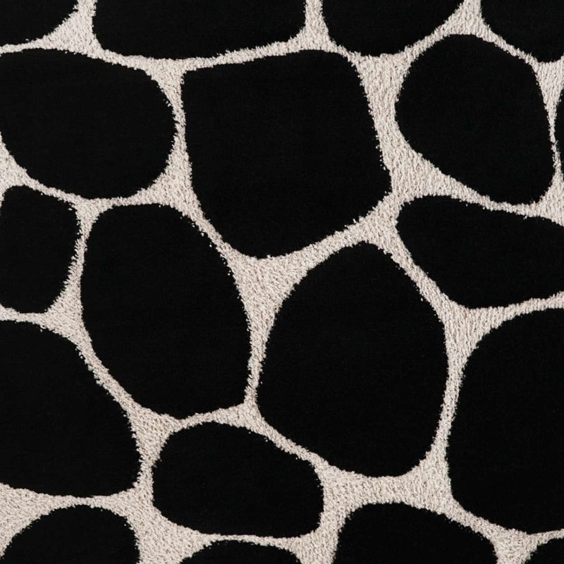 Kalani Pillow Cover & Insert, Onyx, Rectangle 14"H x 24"W