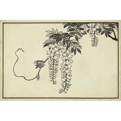Japanese Wisteria I A - Wrapped Canvas Painting