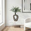 Vase en bois 15,7 po Sunburst