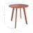 Round Metal Outdoor Side Table-1875665334