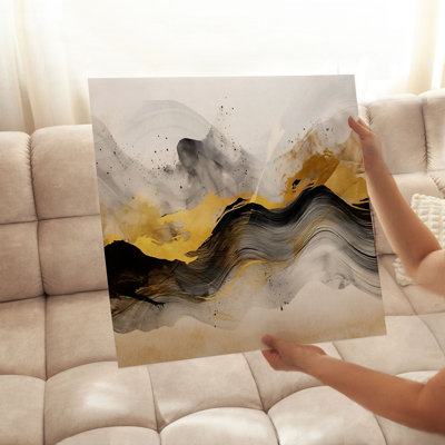 «Abstract Mountain Dream», reproduction d'art moderne sans cadre