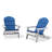 Laffey Acacia Foldable Outdoor Adirondack Set-1664108441
