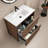 Lotus Freestanding Single Bathroom Vanity with Ceramic Top-98225437-122808144