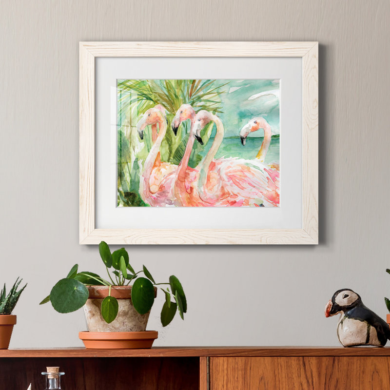 Pink Pink - Impression de cadre photo sur papier, H 20 po x l 17 po, Blanc