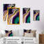 «Mauve, vert» et «Bold Strokes II», impression sur toile-658648150-658648151