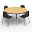 Table d'activité ronde à hauteur réglable Marco MG Series-85748795-85748792